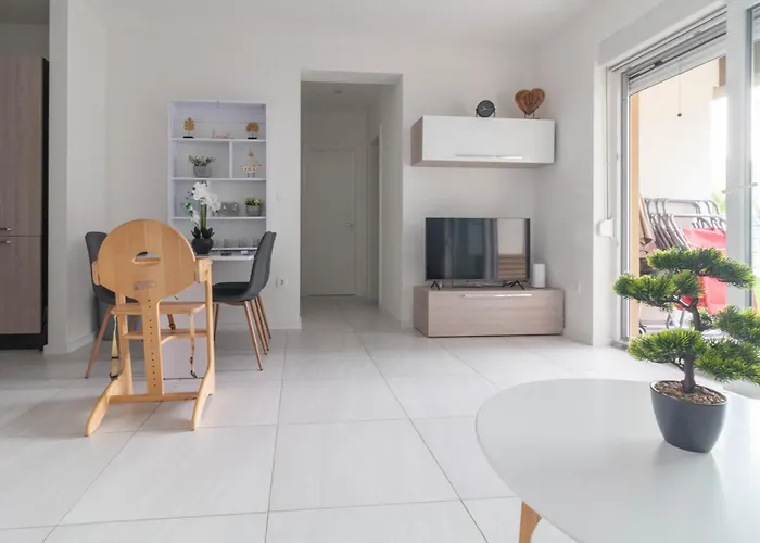 Oleandar With Pool 80 Meters From The - By Ta Leut Agency Appartement Privlaka (Zadar)
